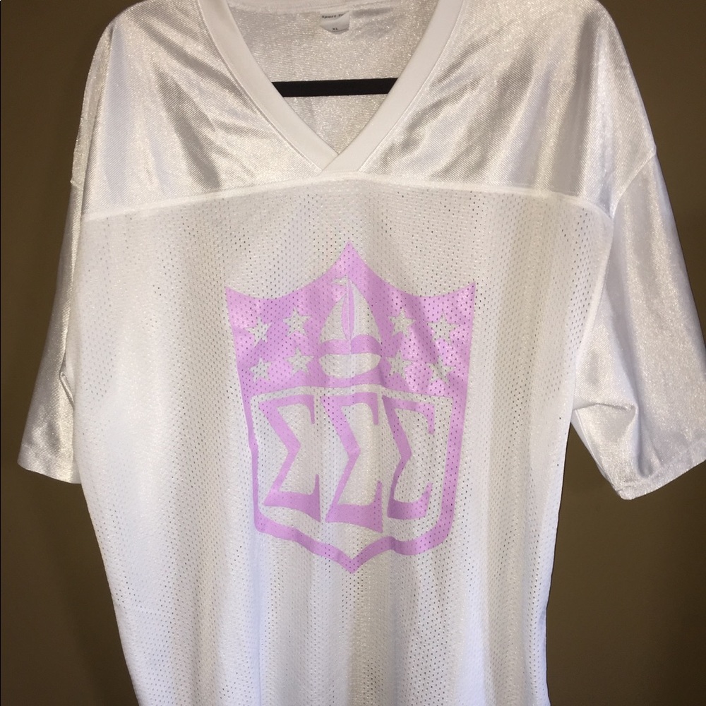 tri sigma nfl themed jersey